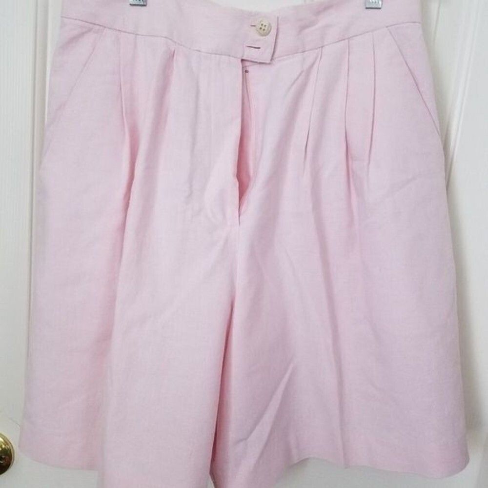 Roo Crossing Women’s Pink Bermuda Shorts Size 10 Casual Summer Wear